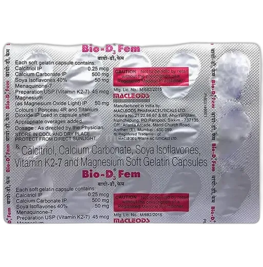 bio d3 fem capsule 10's